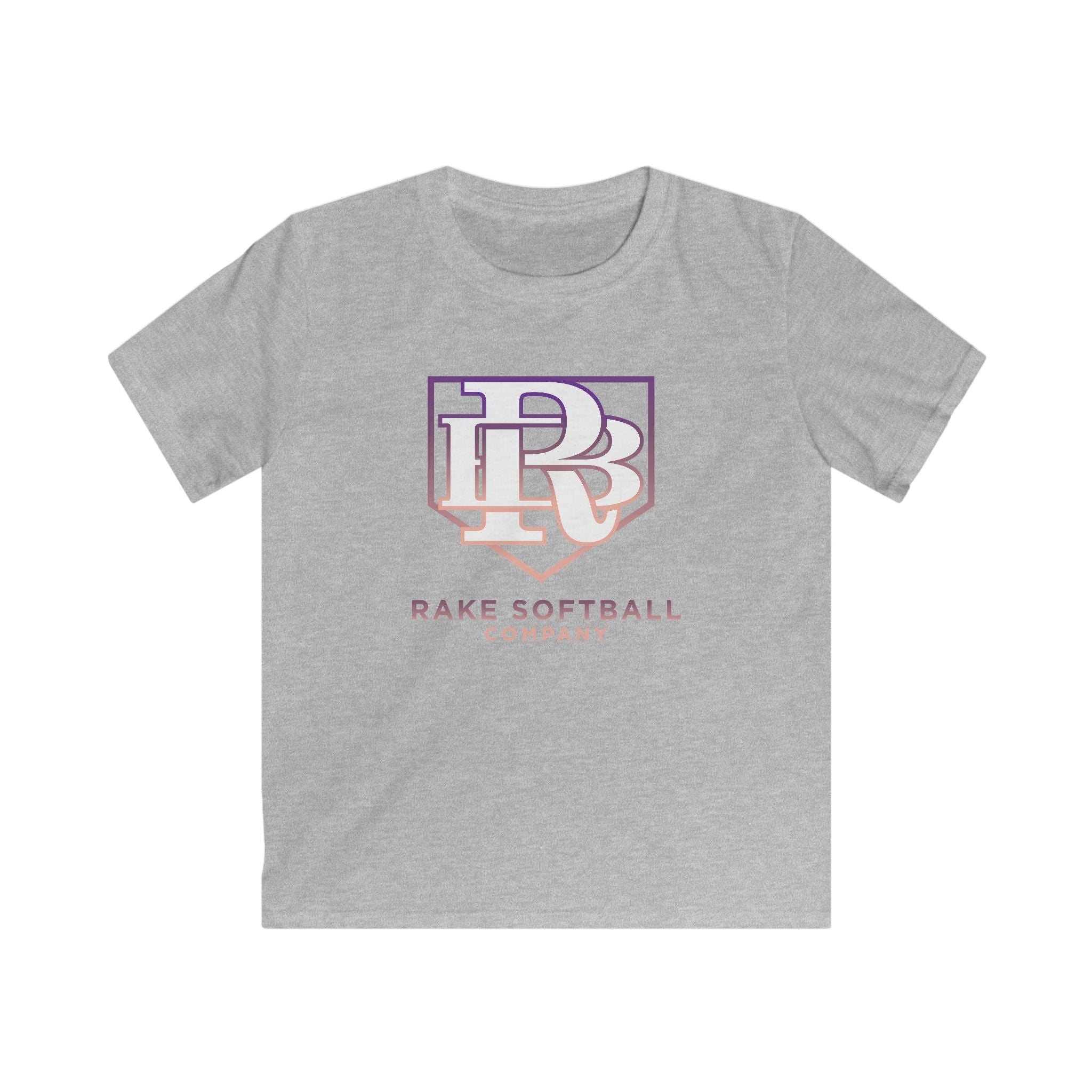 Kids RB Homeplate Softball Tee - Rake Baseball Company - RAKE BASEBALL | BASEBALL T-SHIRT | BASEBALL CLOTHING | GOOD VIBES ONLY