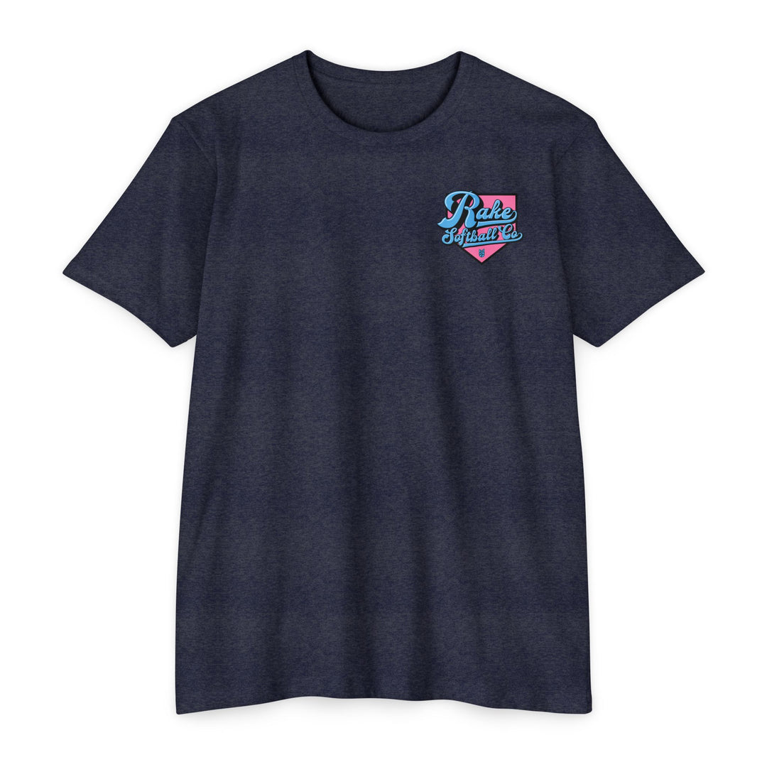 Rake Softball Co. Tee - Rake Baseball Company - RAKE BASEBALL | BASEBALL T-SHIRT | BASEBALL CLOTHING | GOOD VIBES ONLY