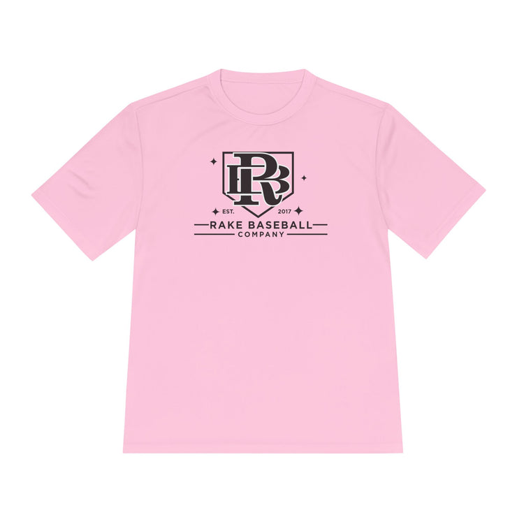 Rake Baseball Homeplate Tee Dry Fit Tee - Rake Baseball Company - RAKE BASEBALL | BASEBALL T-SHIRT | BASEBALL CLOTHING | GOOD VIBES ONLY