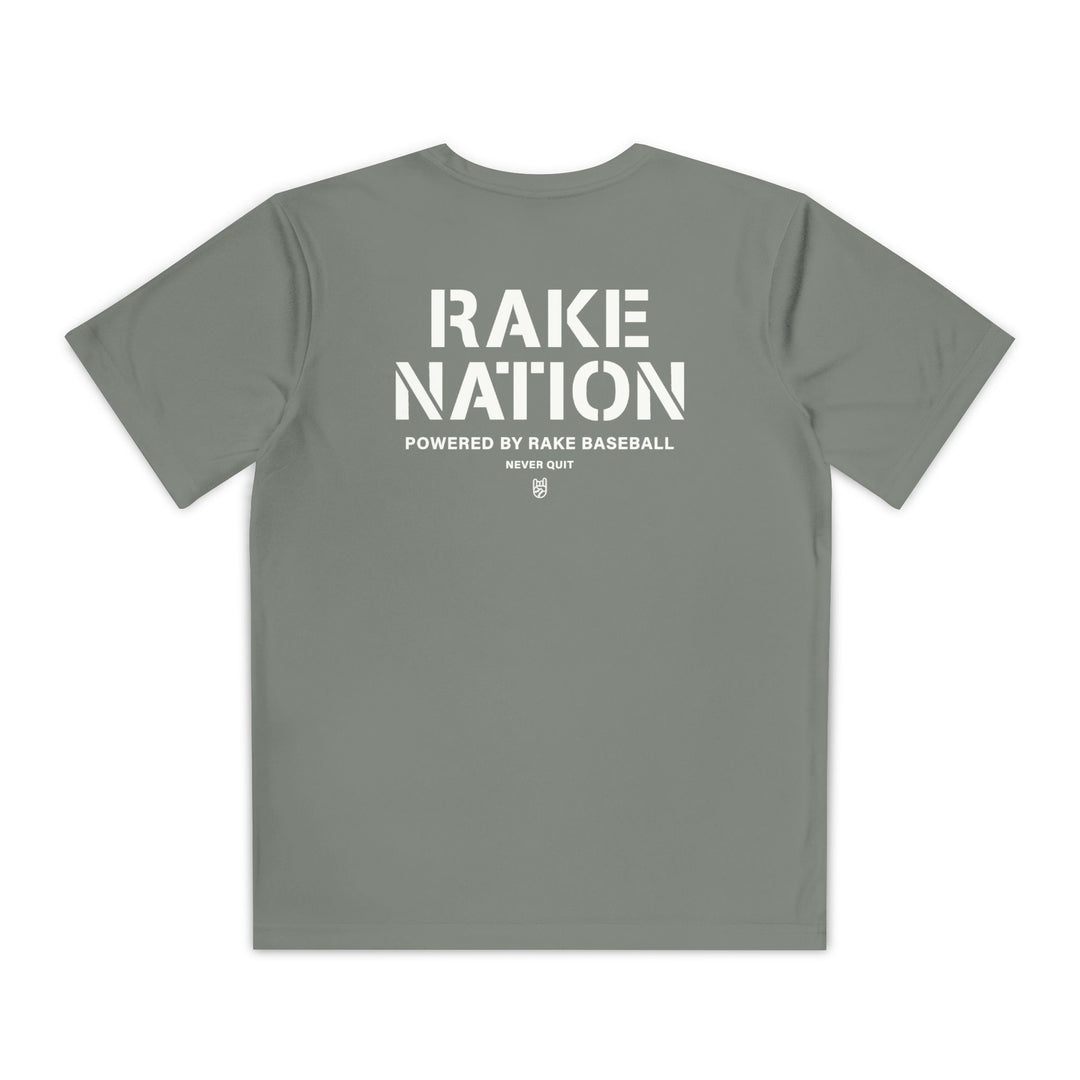 Kids Rake Nation Dry Fit Tee