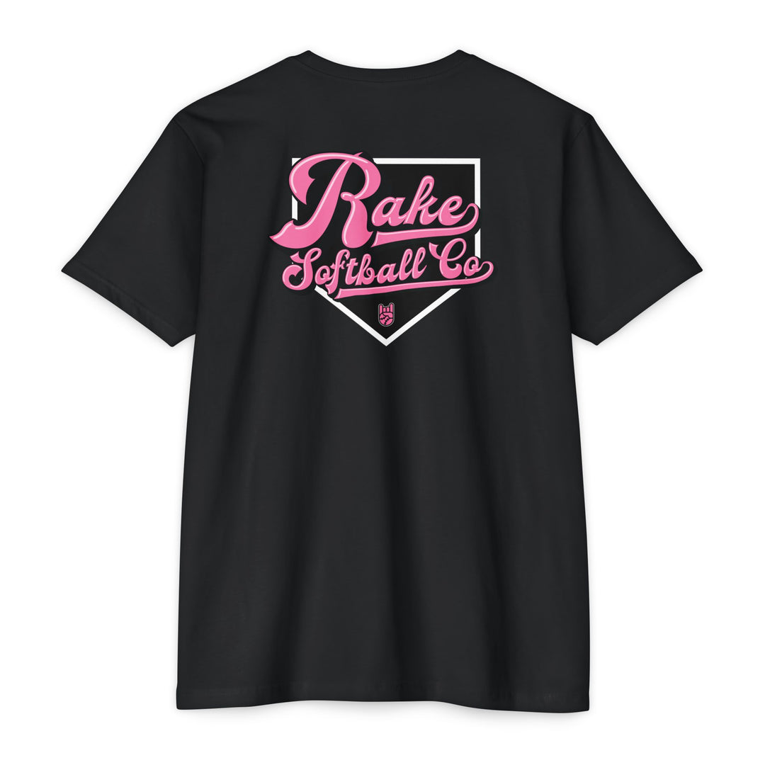 Rake Softball Co. Tee - Rake Baseball Company - RAKE BASEBALL | BASEBALL T-SHIRT | BASEBALL CLOTHING | GOOD VIBES ONLY