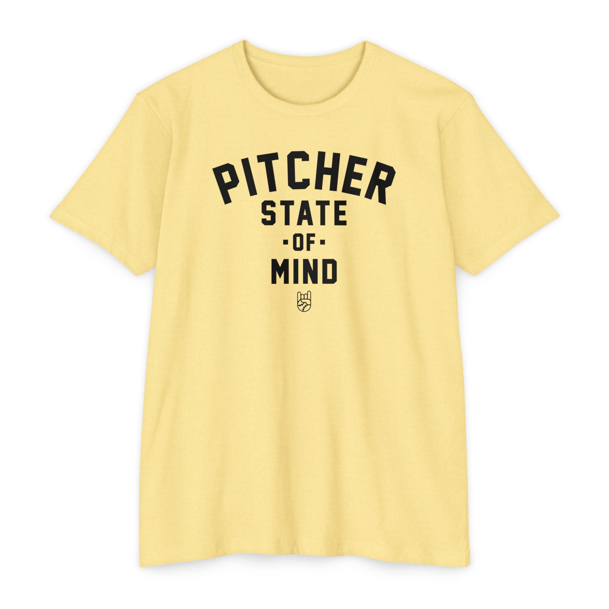 Pitcher State of Mind Tee - Rake Baseball Company - RAKE BASEBALL | BASEBALL T-SHIRT | BASEBALL CLOTHING | GOOD VIBES ONLY