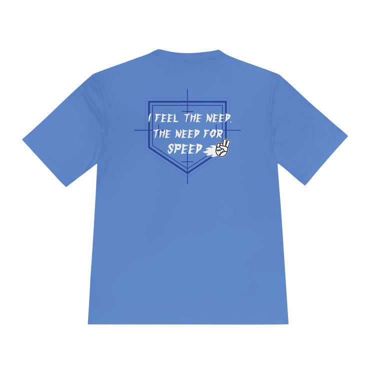 Rake Need For Speed Tee Dry Fit Tee - Rake Baseball Company - RAKE BASEBALL | BASEBALL T-SHIRT | BASEBALL CLOTHING | GOOD VIBES ONLY