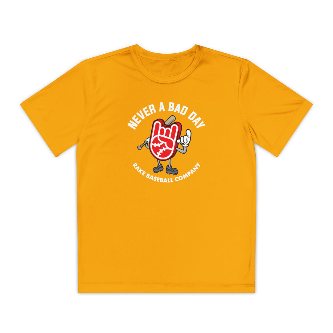 Kids "Never A Bad Day" Dry Fit Tee