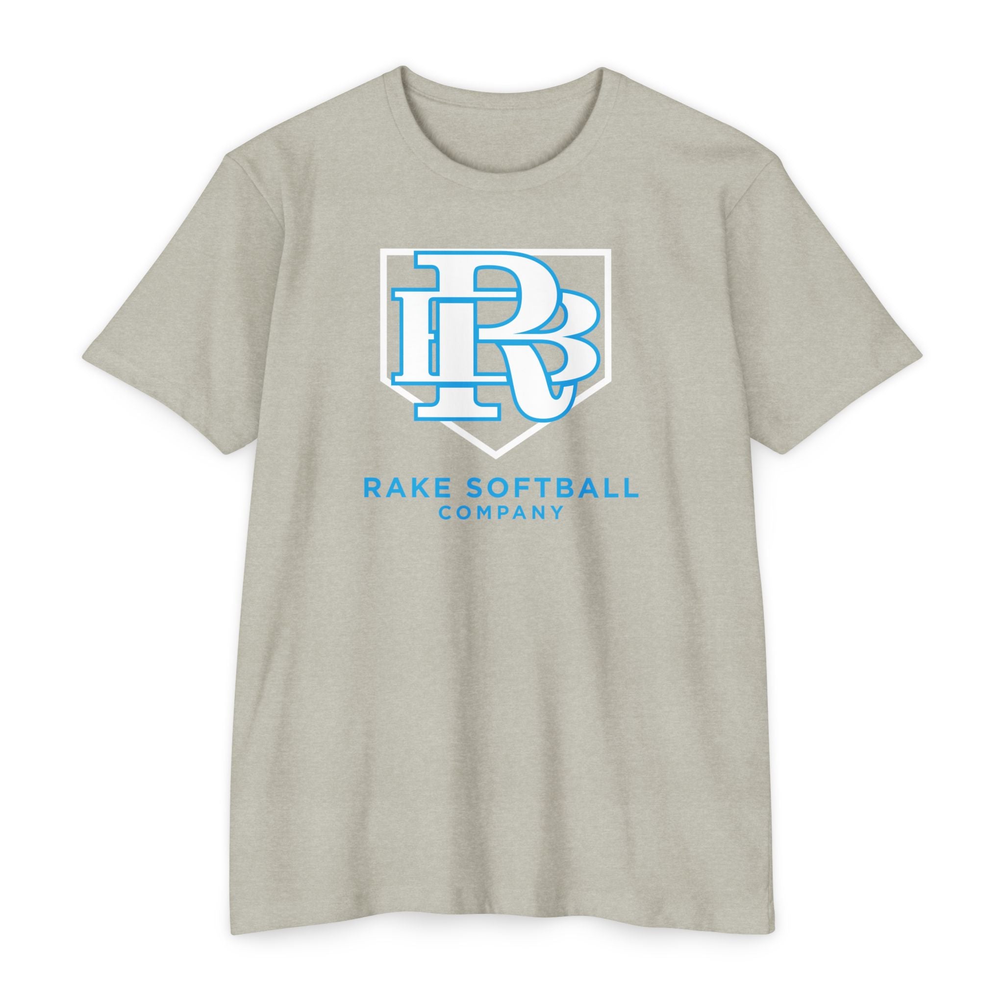 RB Homeplate Softball Tee - Rake Baseball Company - RAKE BASEBALL | BASEBALL T-SHIRT | BASEBALL CLOTHING | GOOD VIBES ONLY