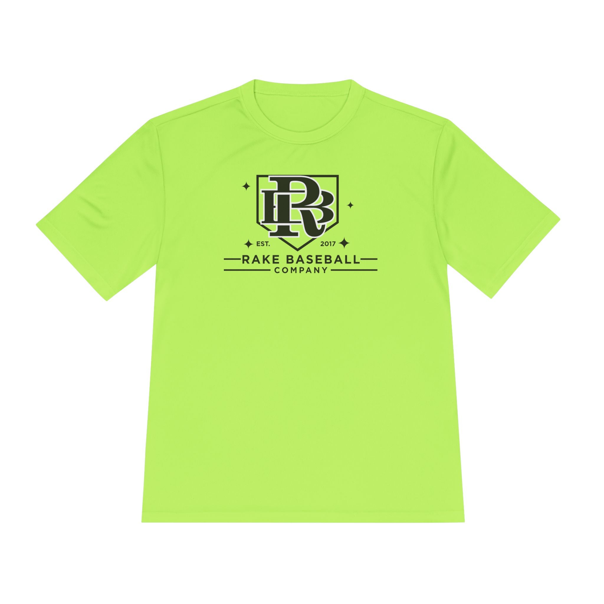 Rake Baseball Homeplate Tee Dry Fit Tee - Rake Baseball Company - RAKE BASEBALL | BASEBALL T-SHIRT | BASEBALL CLOTHING | GOOD VIBES ONLY
