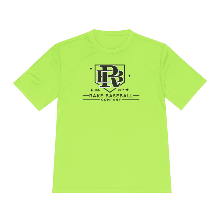 Rake Baseball Homeplate Tee Dry Fit Tee - Rake Baseball Company - RAKE BASEBALL | BASEBALL T-SHIRT | BASEBALL CLOTHING | GOOD VIBES ONLY