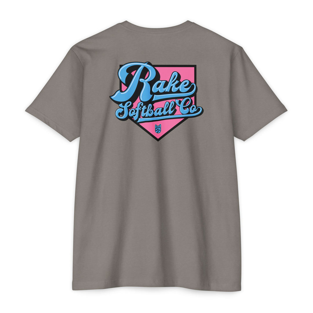 Rake Softball Co. Tee - Rake Baseball Company - RAKE BASEBALL | BASEBALL T-SHIRT | BASEBALL CLOTHING | GOOD VIBES ONLY