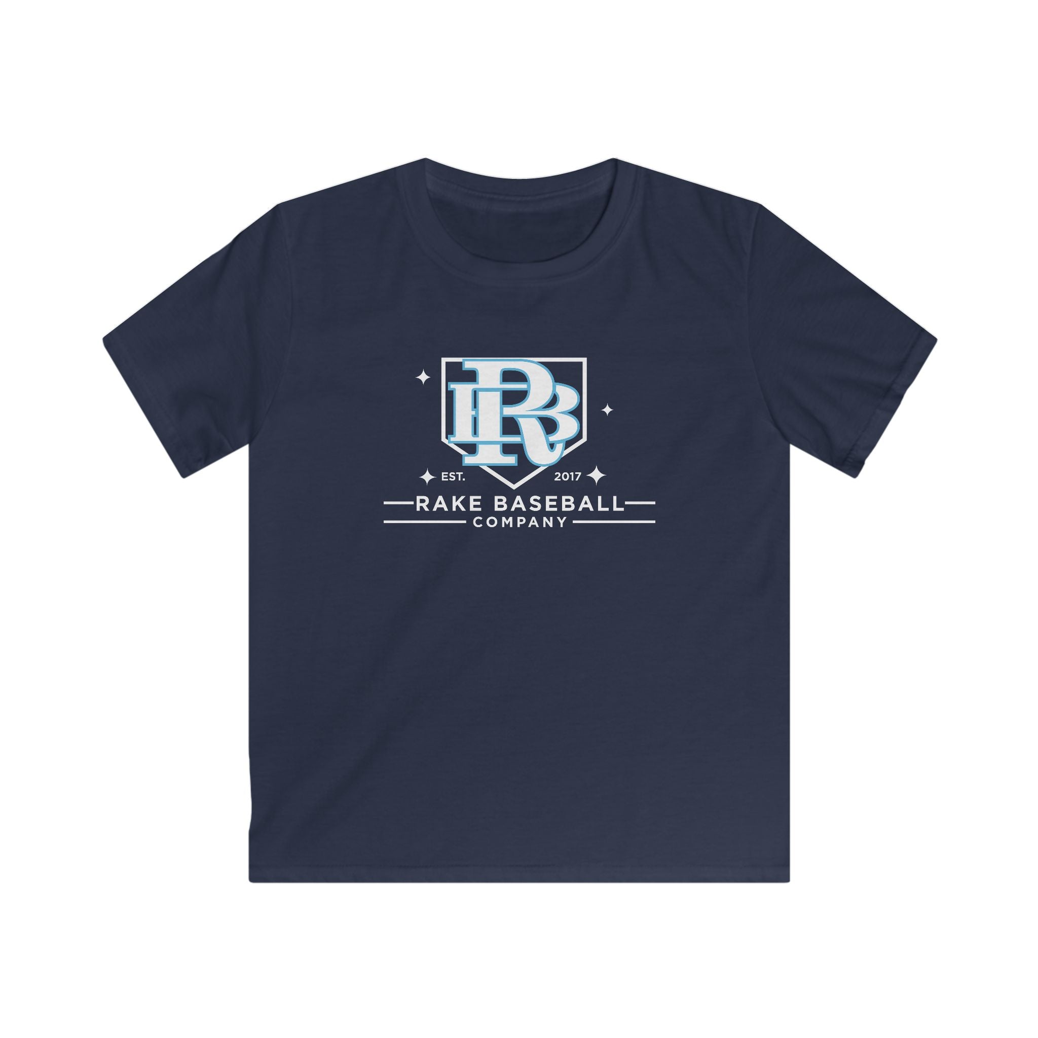 Kids Rake Baseball Homeplate Tee - Rake Baseball Company - RAKE BASEBALL | BASEBALL T-SHIRT | BASEBALL CLOTHING | GOOD VIBES ONLY