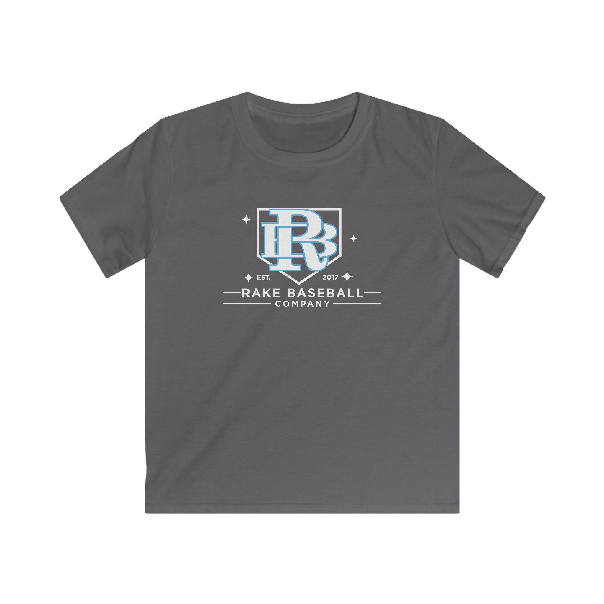 Kids Rake Baseball Homeplate Tee - Rake Baseball Company - RAKE BASEBALL | BASEBALL T-SHIRT | BASEBALL CLOTHING | GOOD VIBES ONLY