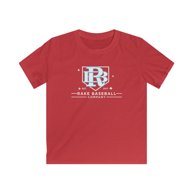 Kids Rake Baseball Homeplate Tee - Rake Baseball Company - RAKE BASEBALL | BASEBALL T-SHIRT | BASEBALL CLOTHING | GOOD VIBES ONLY