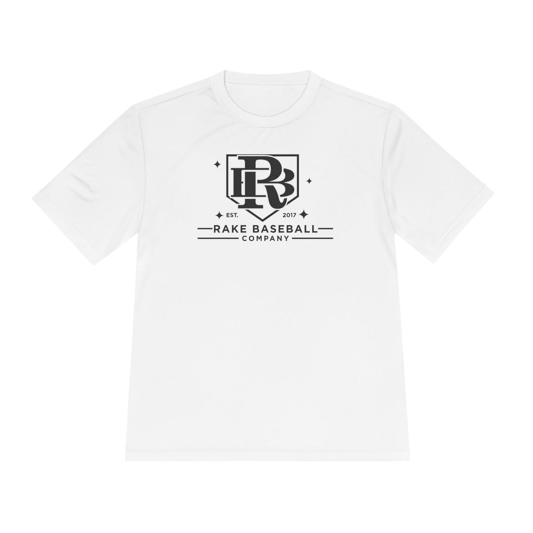Rake Baseball Homeplate Tee Dry Fit Tee - Rake Baseball Company - RAKE BASEBALL | BASEBALL T-SHIRT | BASEBALL CLOTHING | GOOD VIBES ONLY
