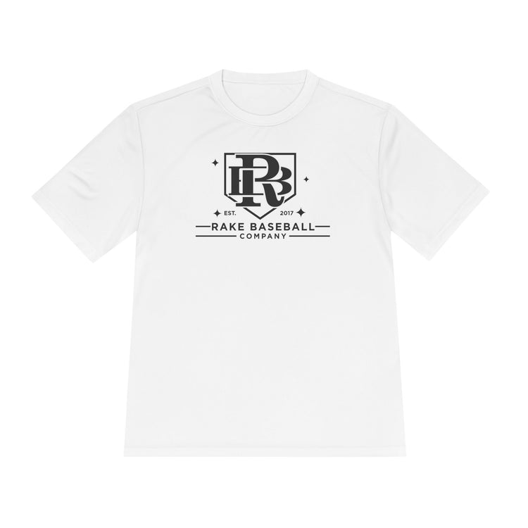 Rake Baseball Homeplate Tee Dry Fit Tee - Rake Baseball Company - RAKE BASEBALL | BASEBALL T-SHIRT | BASEBALL CLOTHING | GOOD VIBES ONLY