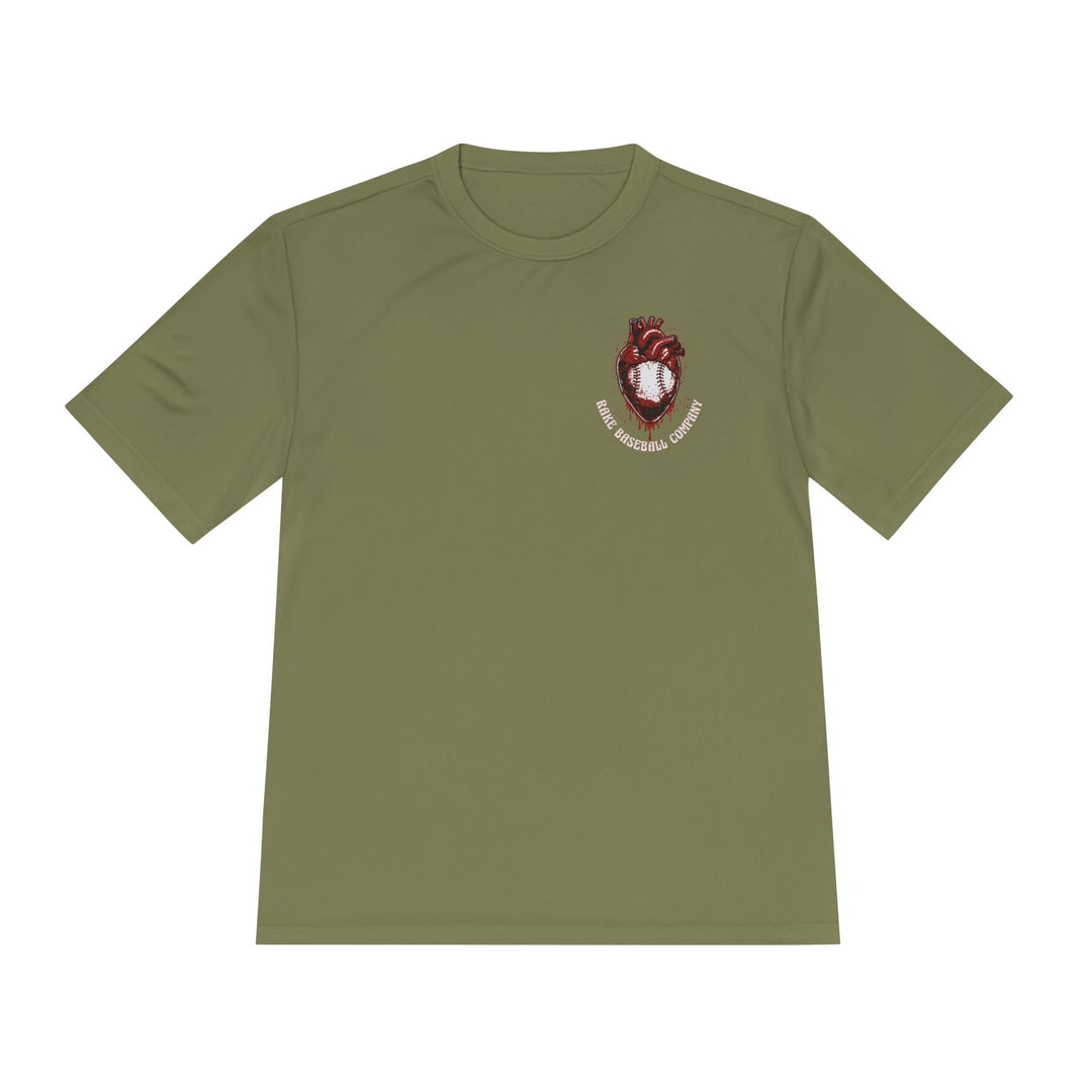 My True Love Baseball Dry Fit Tee - Rake Baseball Company - RAKE BASEBALL | BASEBALL T-SHIRT | BASEBALL CLOTHING | GOOD VIBES ONLY