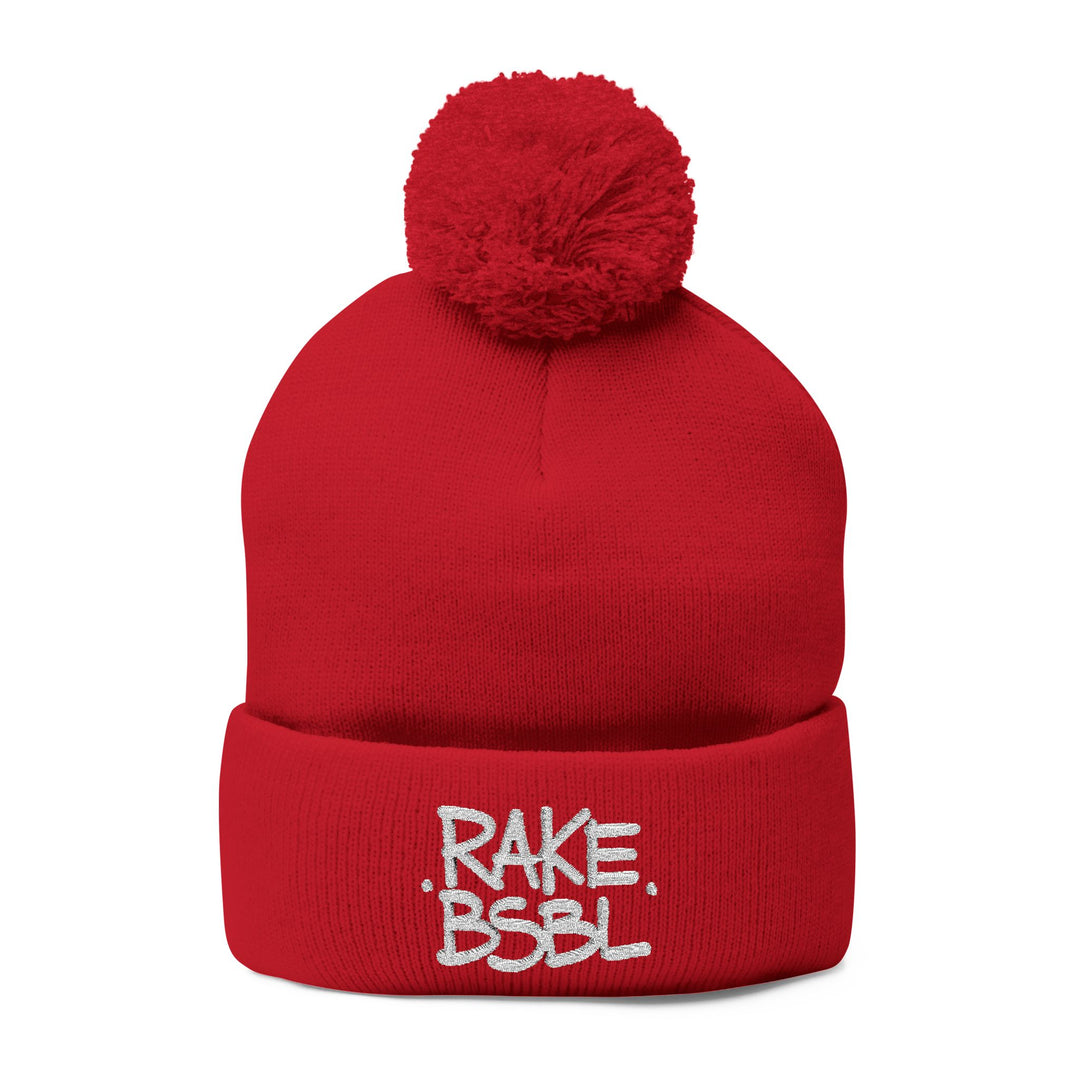 Rake BSBL Pom-Pom Beanie