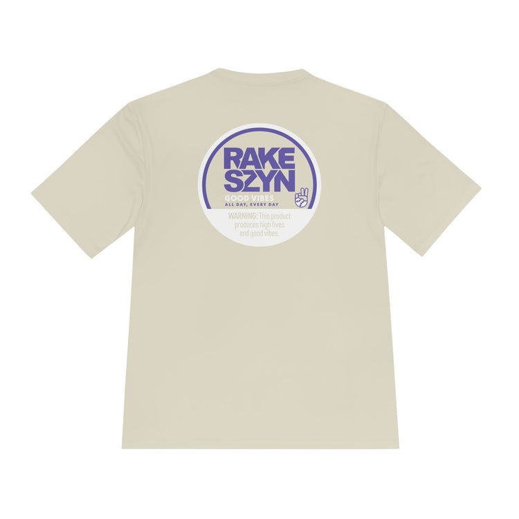 Rake SZYN Dry Fit Tee - Rake Baseball Company - RAKE BASEBALL | BASEBALL T-SHIRT | BASEBALL CLOTHING | GOOD VIBES ONLY