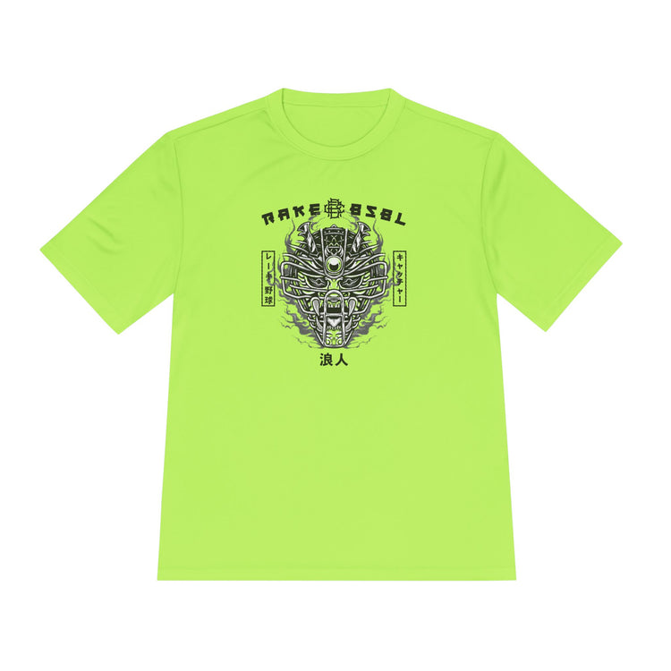 Ronin Catcher Mask Dry Fit Tee - Rake Baseball Company - RAKE BASEBALL | BASEBALL T-SHIRT | BASEBALL CLOTHING | GOOD VIBES ONLY