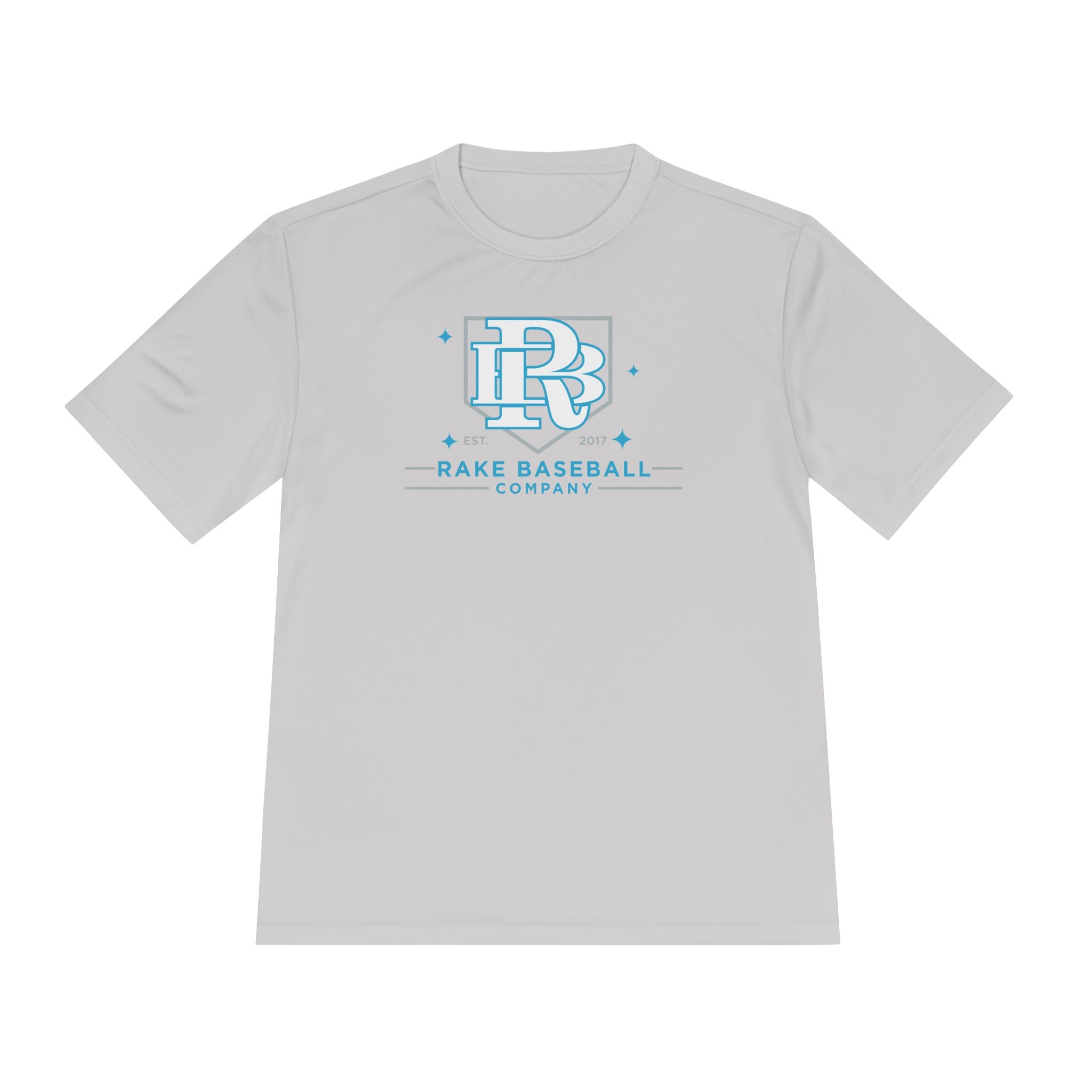 Rake Baseball Homeplate Tee Dry Fit Tee - Rake Baseball Company - RAKE BASEBALL | BASEBALL T-SHIRT | BASEBALL CLOTHING | GOOD VIBES ONLY