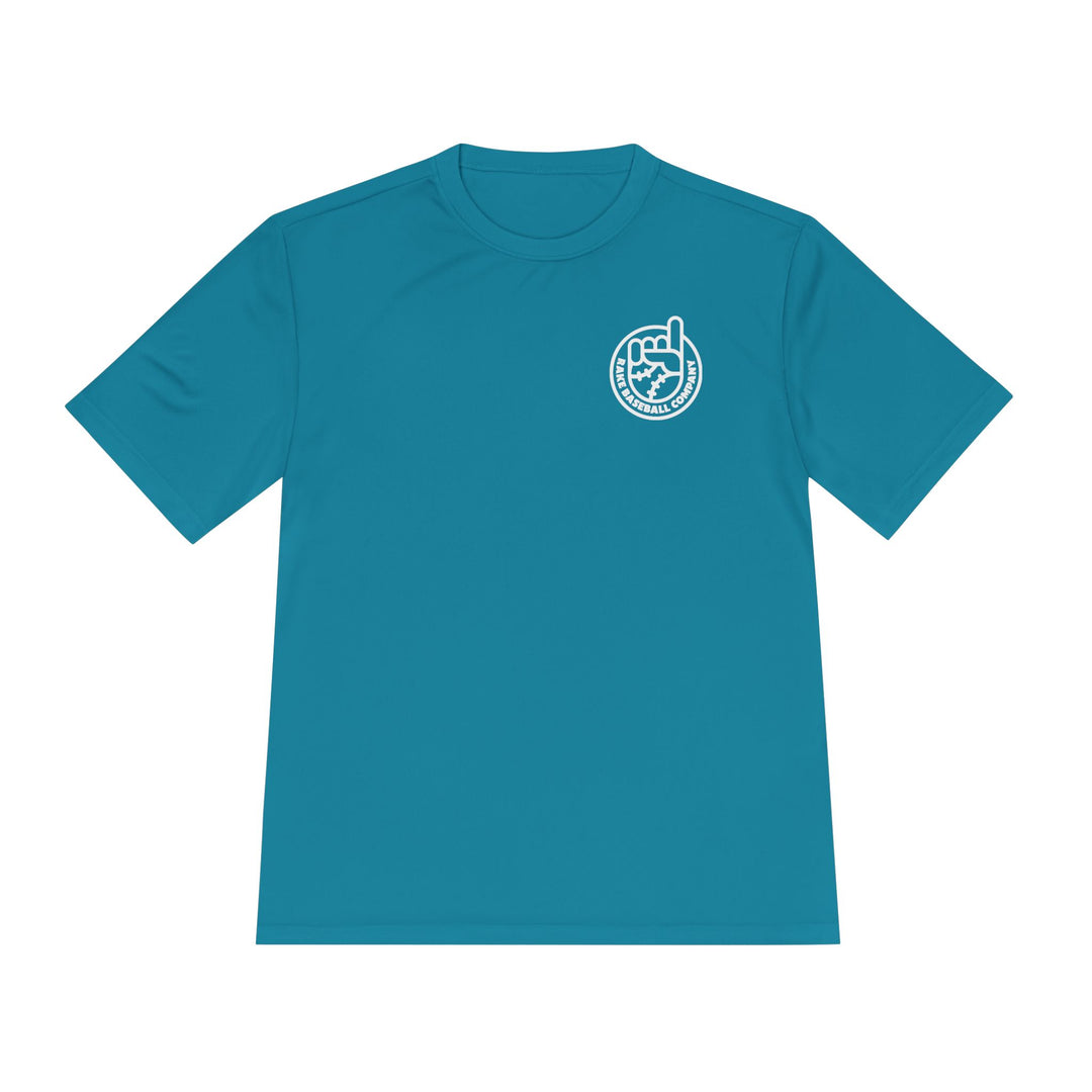 One Percent Better Dry Fit Tee - Rake Baseball Company - RAKE BASEBALL | BASEBALL T-SHIRT | BASEBALL CLOTHING | GOOD VIBES ONLY