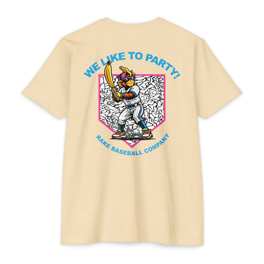Party Animals Inspired Tee - Rake Baseball Company - RAKE BASEBALL | BASEBALL T-SHIRT | BASEBALL CLOTHING | GOOD VIBES ONLY
