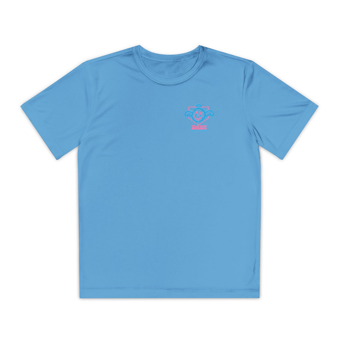 Kids She Angel Drip Softball Dry Fit Tee - Rake Baseball Company - RAKE BASEBALL | BASEBALL T-SHIRT | BASEBALL CLOTHING | GOOD VIBES ONLY