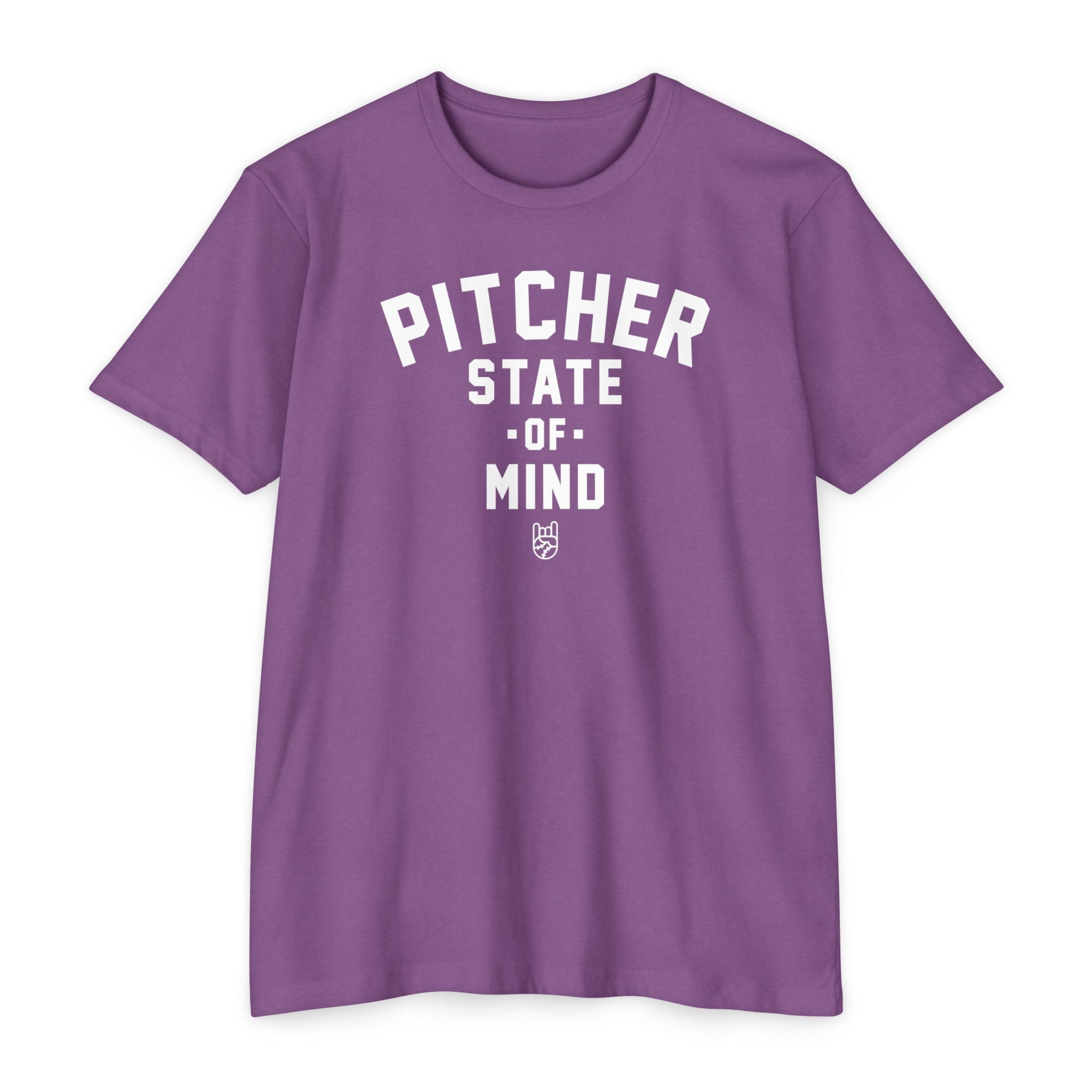 Pitcher State of Mind Tee - Rake Baseball Company - RAKE BASEBALL | BASEBALL T-SHIRT | BASEBALL CLOTHING | GOOD VIBES ONLY