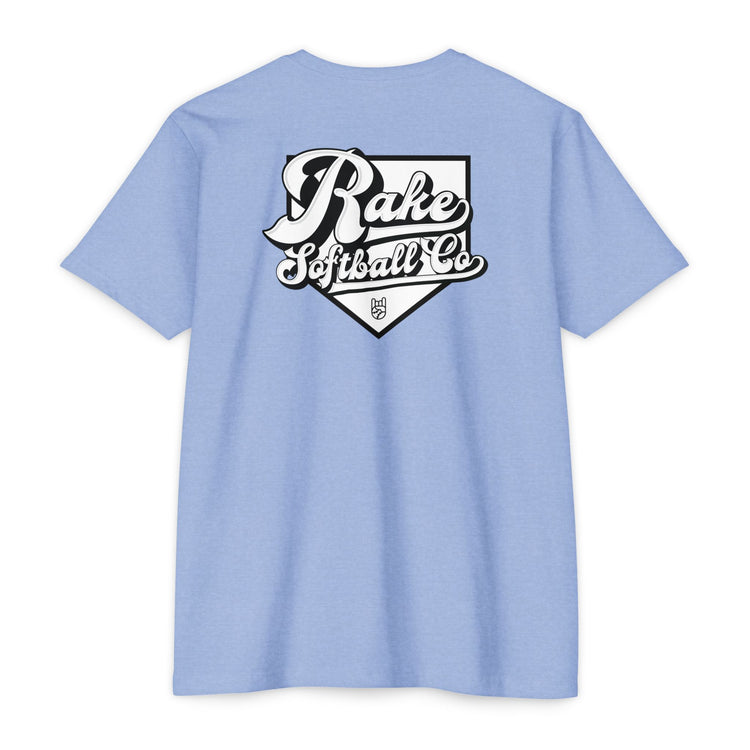 Rake Softball Co. Tee - Rake Baseball Company - RAKE BASEBALL | BASEBALL T-SHIRT | BASEBALL CLOTHING | GOOD VIBES ONLY