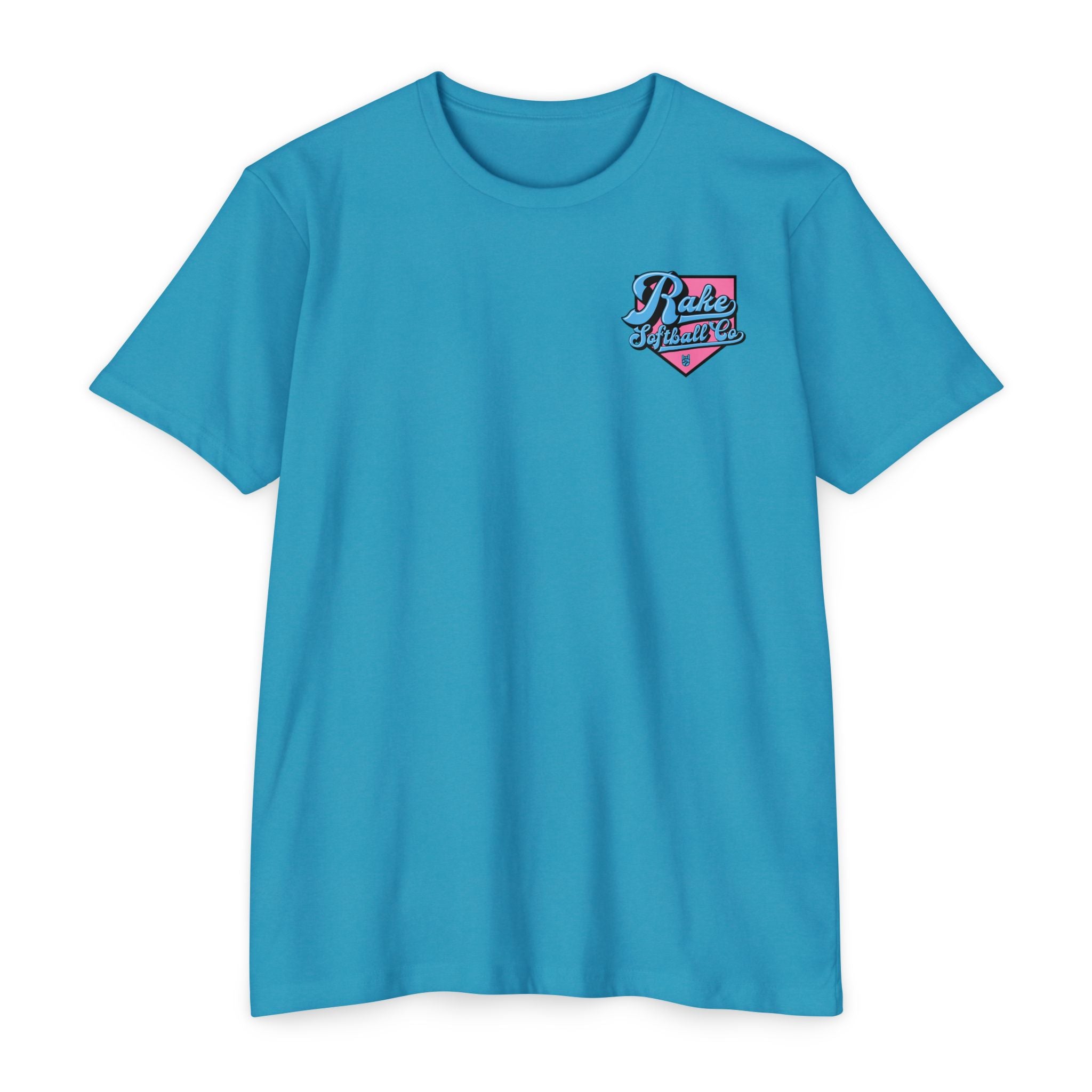 Rake Softball Co. Tee - Rake Baseball Company - RAKE BASEBALL | BASEBALL T-SHIRT | BASEBALL CLOTHING | GOOD VIBES ONLY