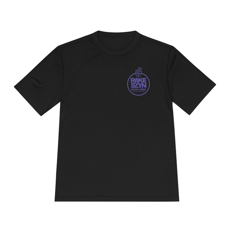 Rake SZYN Dry Fit Tee - Rake Baseball Company - RAKE BASEBALL | BASEBALL T-SHIRT | BASEBALL CLOTHING | GOOD VIBES ONLY