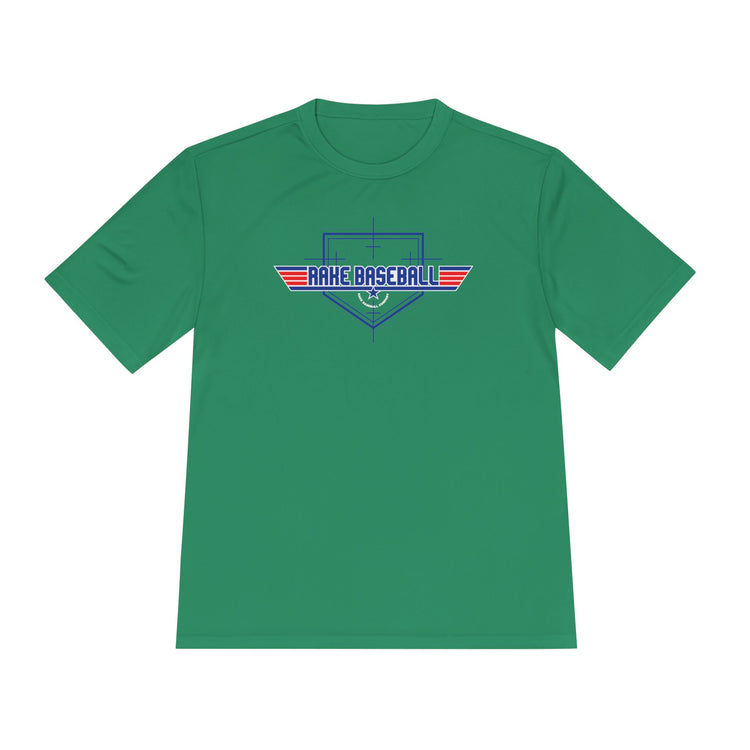 Rake Need For Speed Tee Dry Fit Tee - Rake Baseball Company - RAKE BASEBALL | BASEBALL T-SHIRT | BASEBALL CLOTHING | GOOD VIBES ONLY