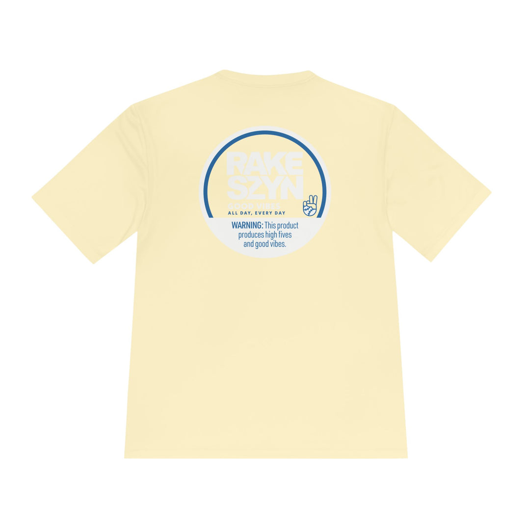 Rake SZYN Dry Fit Tee - Rake Baseball Company - RAKE BASEBALL | BASEBALL T-SHIRT | BASEBALL CLOTHING | GOOD VIBES ONLY