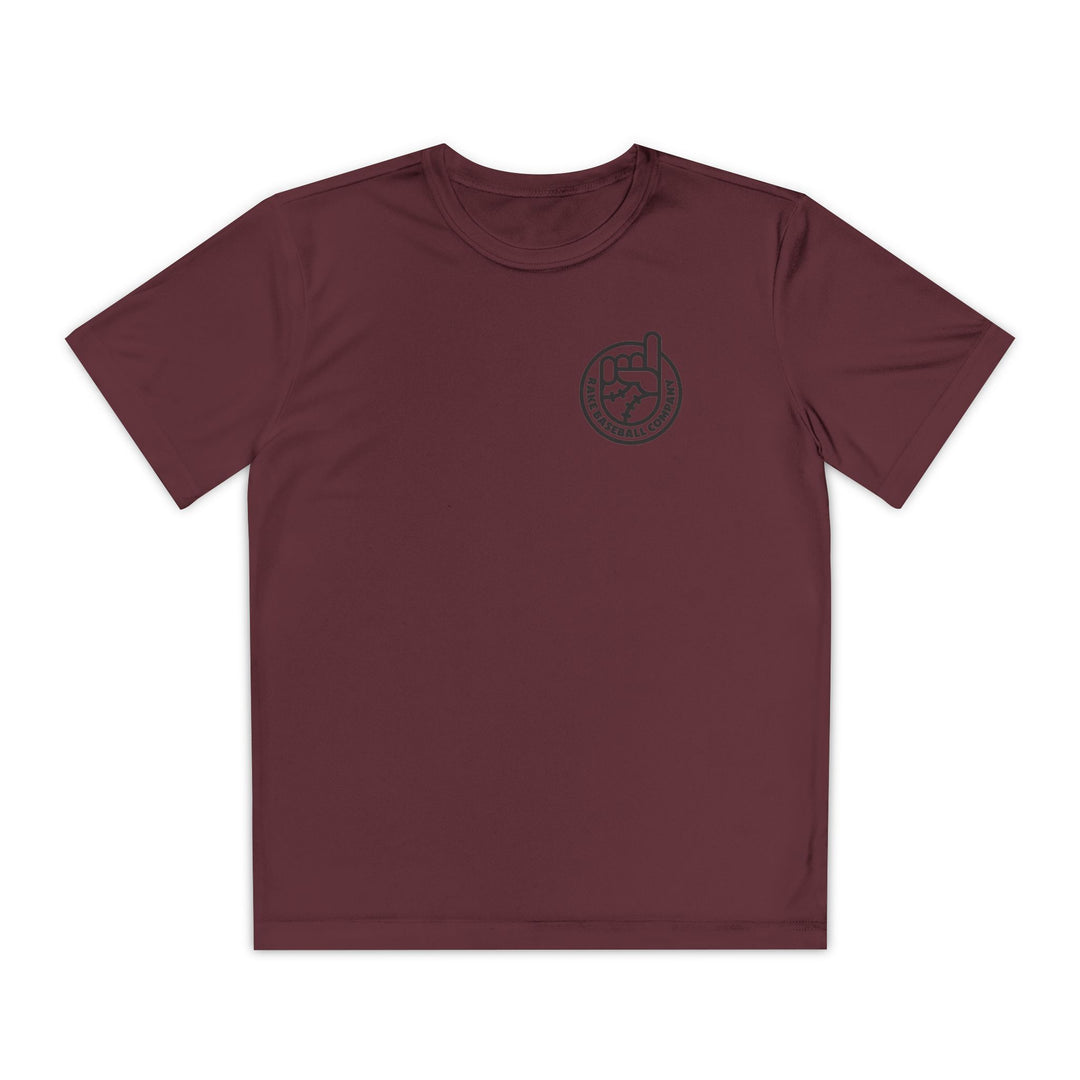 Kids One Day or Day One Dry Fit Tee - Rake Baseball Company - RAKE BASEBALL | BASEBALL T-SHIRT | BASEBALL CLOTHING | GOOD VIBES ONLY