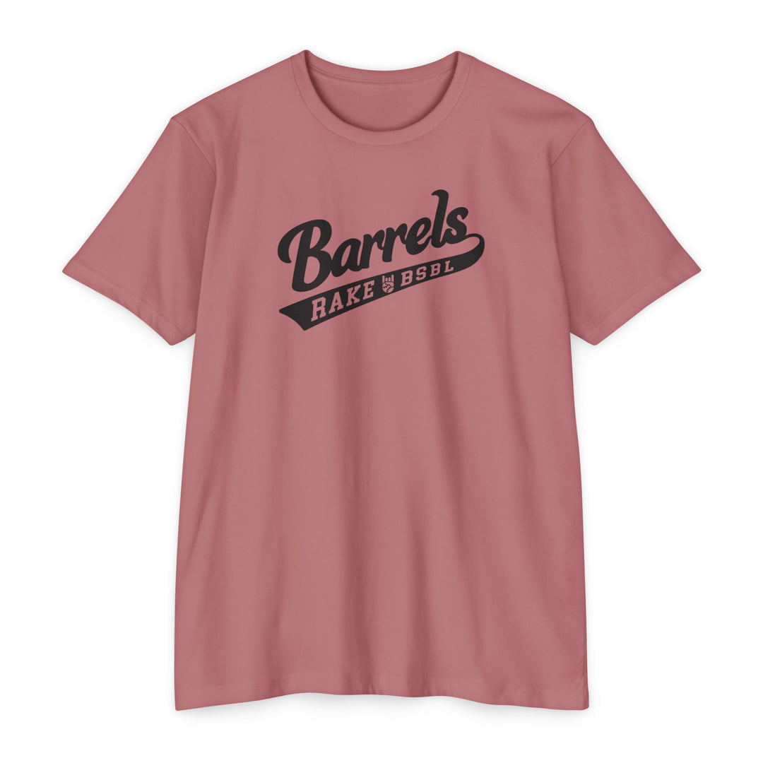 Barrels Tee - Rake Baseball Company - RAKE BASEBALL | BASEBALL T-SHIRT | BASEBALL CLOTHING | GOOD VIBES ONLY