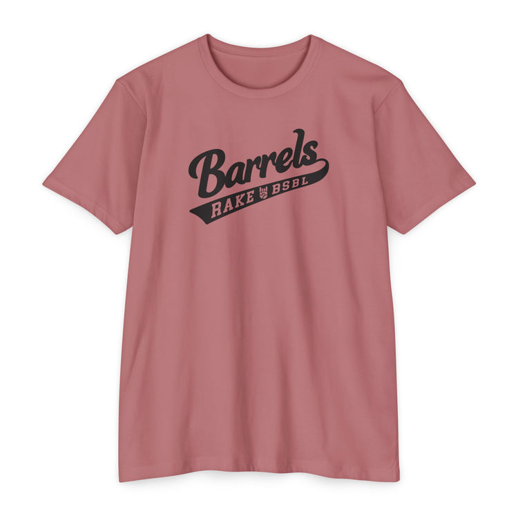 Barrels Tee - Rake Baseball Company - RAKE BASEBALL | BASEBALL T-SHIRT | BASEBALL CLOTHING | GOOD VIBES ONLY