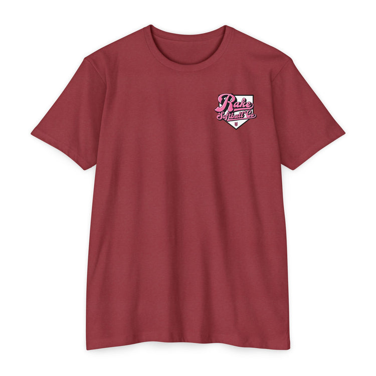 Rake Softball Co. Tee - Rake Baseball Company - RAKE BASEBALL | BASEBALL T-SHIRT | BASEBALL CLOTHING | GOOD VIBES ONLY