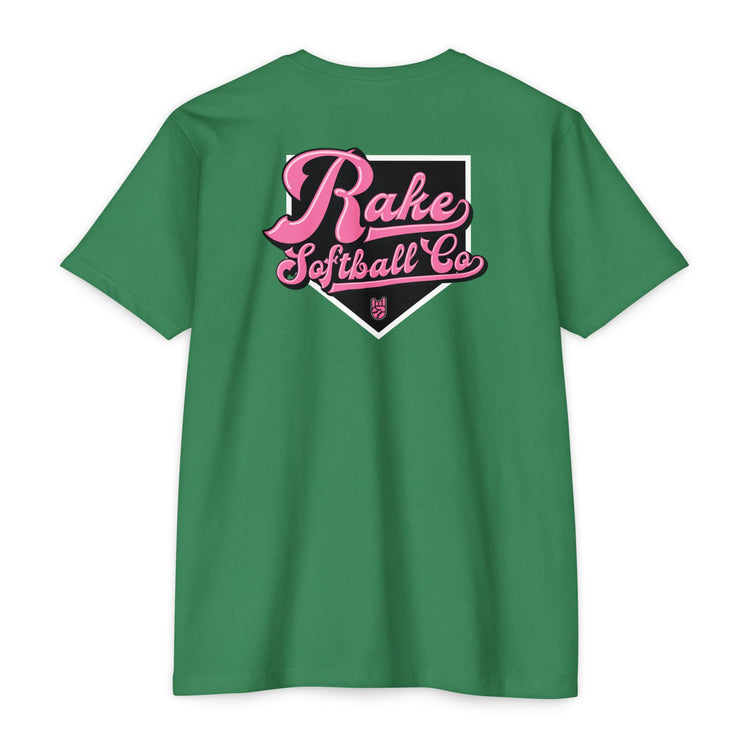 Rake Softball Co. Tee - Rake Baseball Company - RAKE BASEBALL | BASEBALL T-SHIRT | BASEBALL CLOTHING | GOOD VIBES ONLY