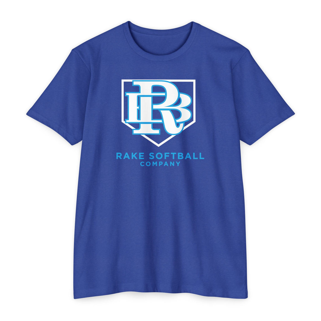 RB Homeplate Softball Tee - Rake Baseball Company - RAKE BASEBALL | BASEBALL T-SHIRT | BASEBALL CLOTHING | GOOD VIBES ONLY