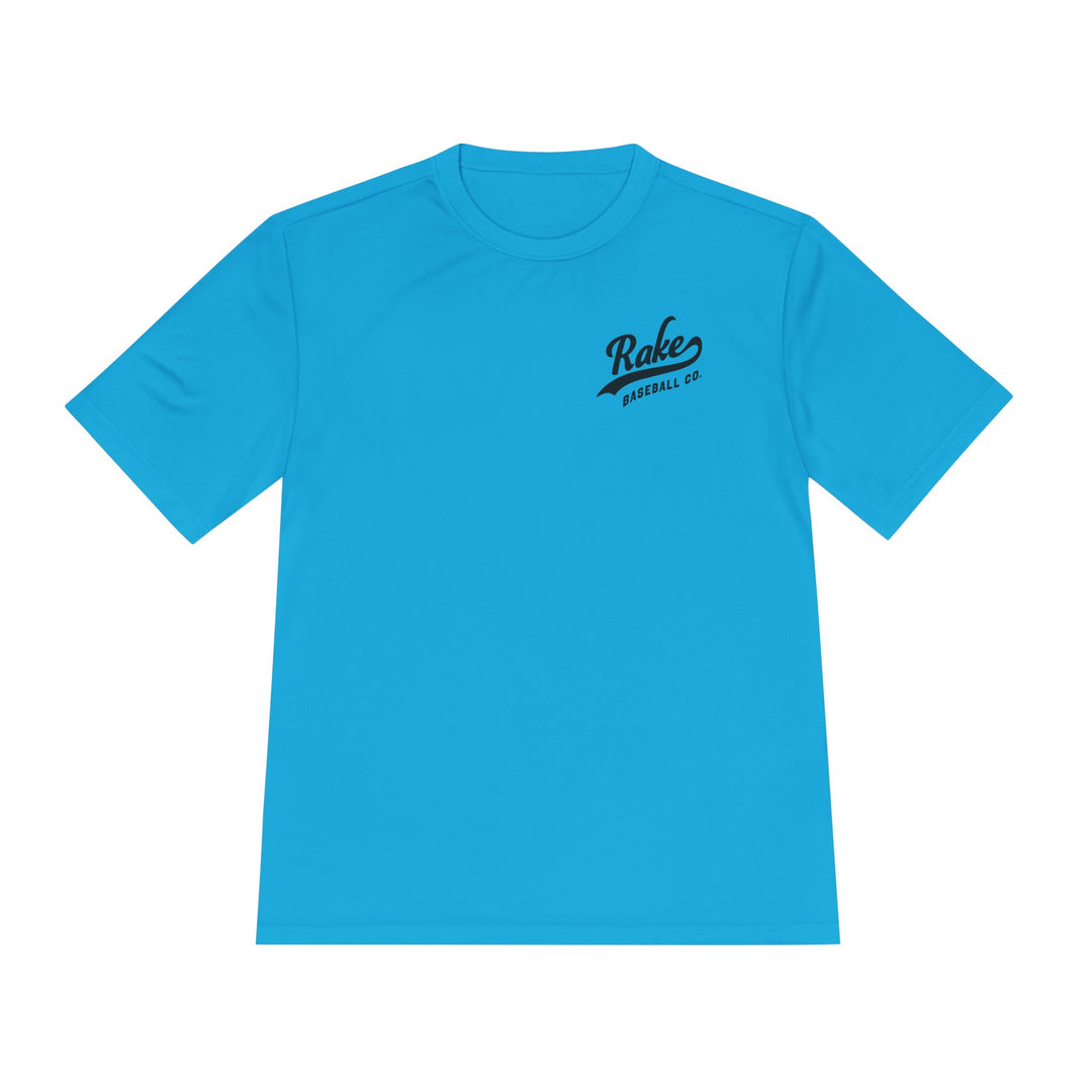 Mind Over Matter Dry Fit Tee - Rake Baseball Company - RAKE BASEBALL | BASEBALL T-SHIRT | BASEBALL CLOTHING | GOOD VIBES ONLY