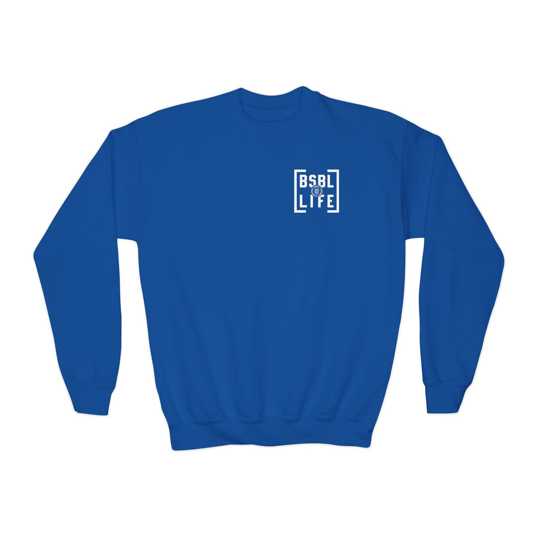 Kids BSBL Life Crewneck Sweatshirt