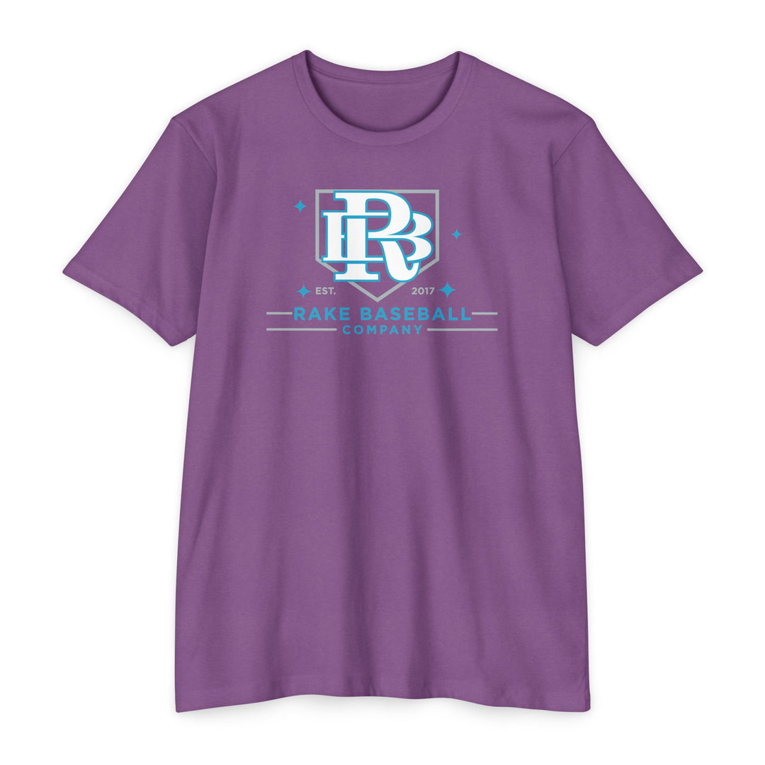RB Homeplate Tee - Rake Baseball Company - RAKE BASEBALL | BASEBALL T-SHIRT | BASEBALL CLOTHING | GOOD VIBES ONLY
