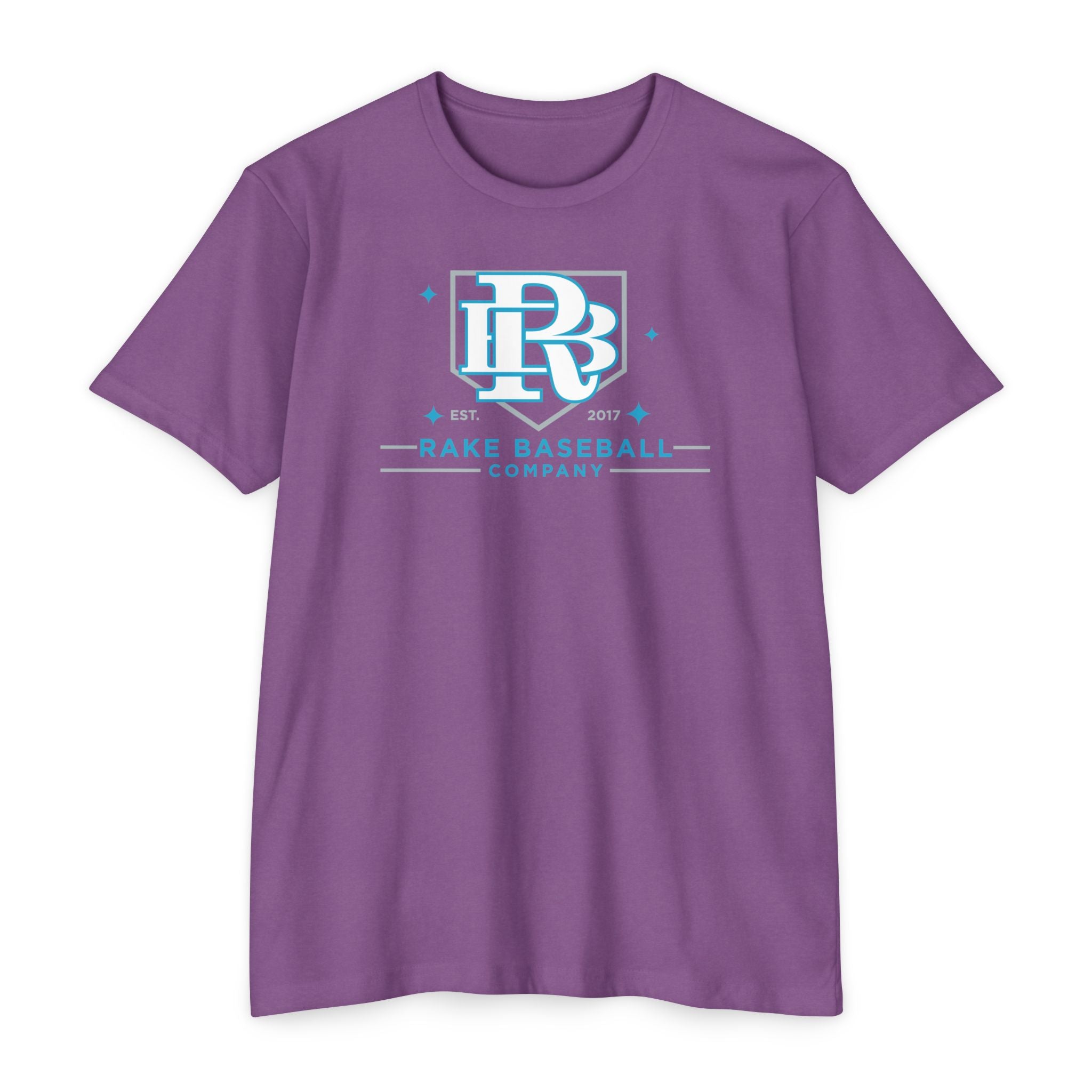 RB Homeplate Tee - Rake Baseball Company - RAKE BASEBALL | BASEBALL T-SHIRT | BASEBALL CLOTHING | GOOD VIBES ONLY