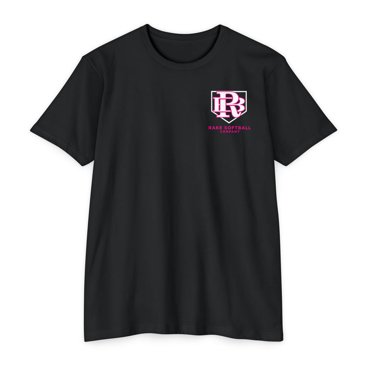 RB Homeplate Softball Tee - Rake Baseball Company - RAKE BASEBALL | BASEBALL T-SHIRT | BASEBALL CLOTHING | GOOD VIBES ONLY