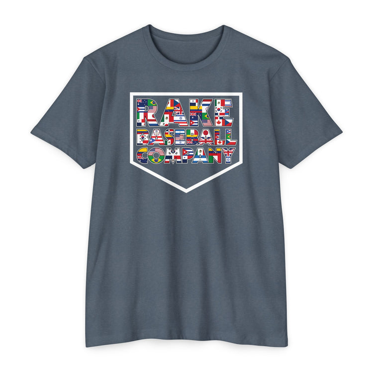 Rake Baseball Company WBC Edition Tee - Rake Baseball Company - RAKE BASEBALL | BASEBALL T-SHIRT | BASEBALL CLOTHING | GOOD VIBES ONLY