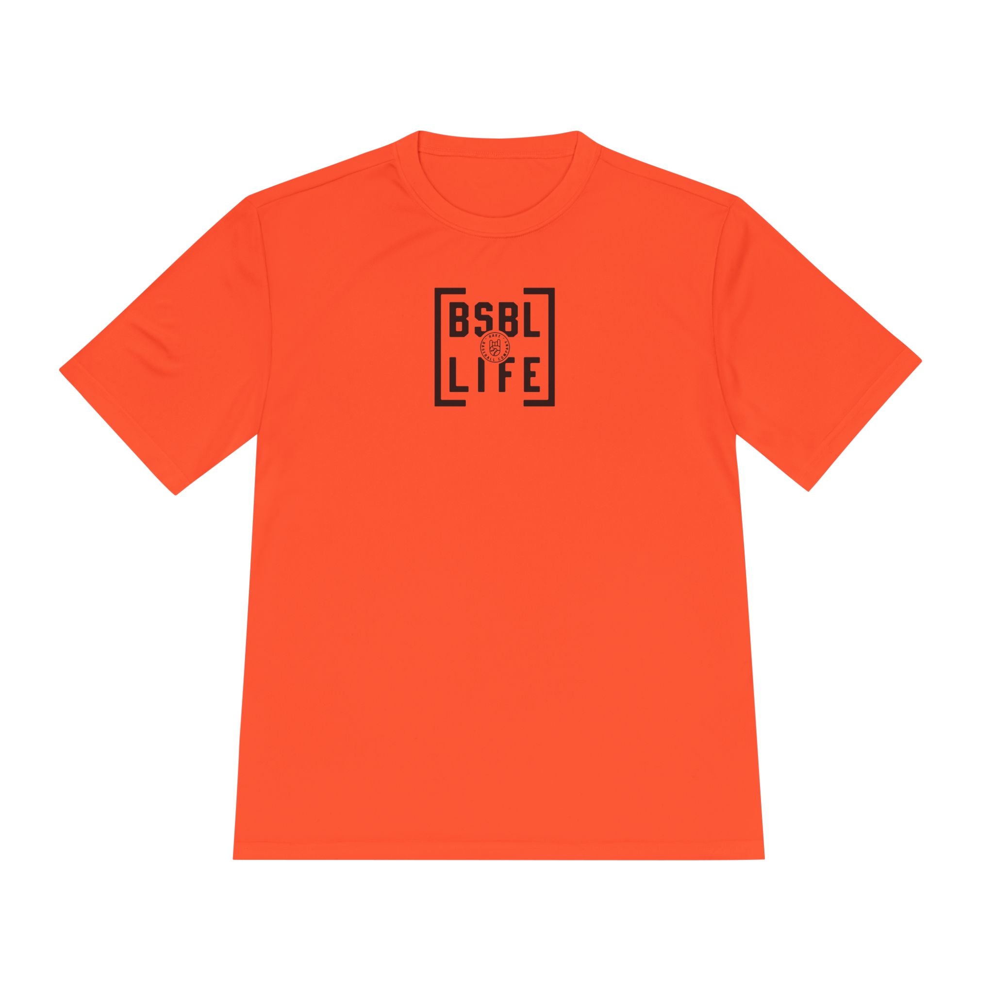 BSBL Life Dry Fit Tee - Rake Baseball Company - RAKE BASEBALL | BASEBALL T-SHIRT | BASEBALL CLOTHING | GOOD VIBES ONLY