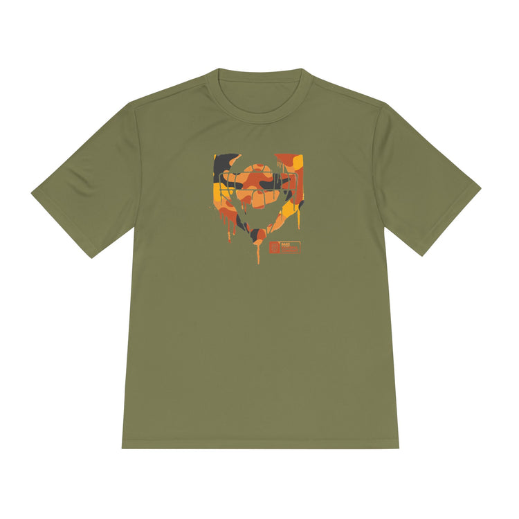 Catcher's Orange Camo Drip Dry Fit Tee - Rake Baseball Company - RAKE BASEBALL | BASEBALL T-SHIRT | BASEBALL CLOTHING | GOOD VIBES ONLY