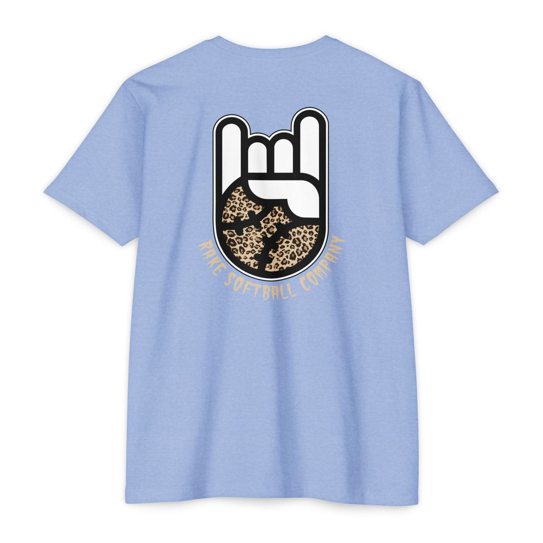 Rake Softball Cheetah Tee - Rake Baseball Company - RAKE BASEBALL | BASEBALL T-SHIRT | BASEBALL CLOTHING | GOOD VIBES ONLY