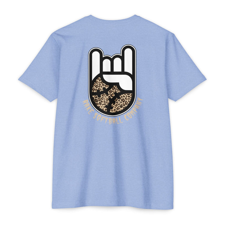 Rake Softball Cheetah Tee - Rake Baseball Company - RAKE BASEBALL | BASEBALL T-SHIRT | BASEBALL CLOTHING | GOOD VIBES ONLY