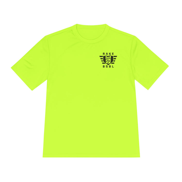 Rake Flag Dry Fit Tee - Rake Baseball Company - RAKE BASEBALL | BASEBALL T-SHIRT | BASEBALL CLOTHING | GOOD VIBES ONLY