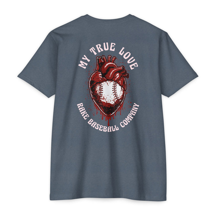 My True Love Baseball Tee - Rake Baseball Company - RAKE BASEBALL | BASEBALL T-SHIRT | BASEBALL CLOTHING | GOOD VIBES ONLY