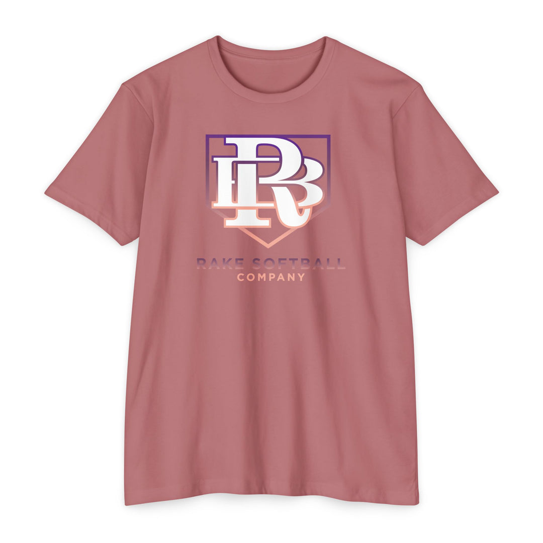 RB Homeplate Softball Tee - Rake Baseball Company - RAKE BASEBALL | BASEBALL T-SHIRT | BASEBALL CLOTHING | GOOD VIBES ONLY